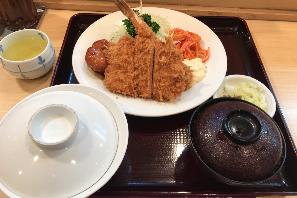 梅林 ミックス定食