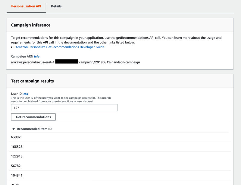 Amazon Rekognition campaign demo