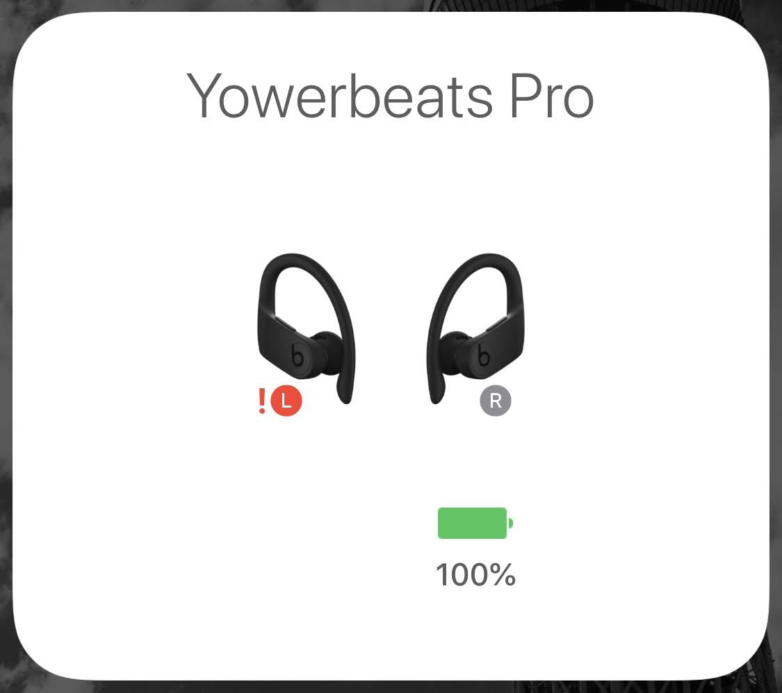 Powerbeats Pro connection failed