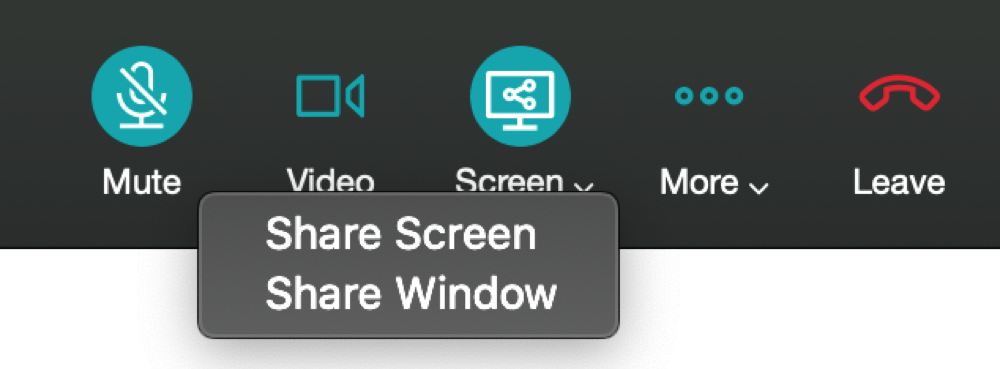 Amazon Chime Share Screen