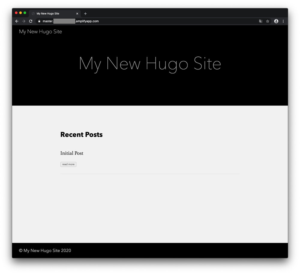 Deploy Amplify App 1