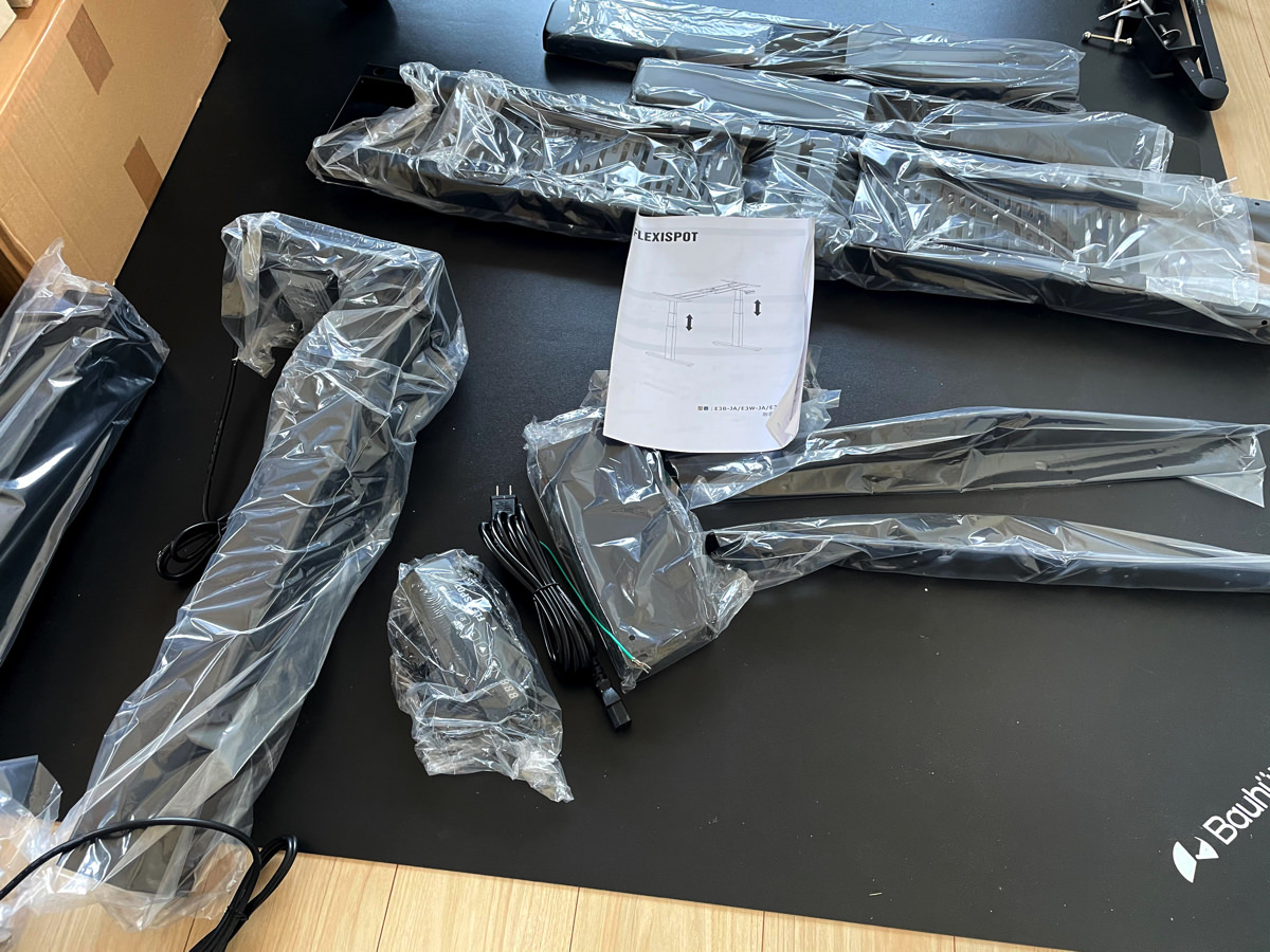 FLEXISPOT E3B パーツ